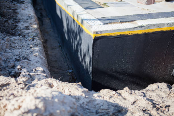 Residential Waterproofing installation at a Covington, WA home by SJ Waterproofing Pros